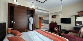 Дубай: Отель Отель Sunday Marina View Apartments