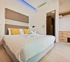 Вилла с 2 комнатами с балконом в Tropicana Pool Villa