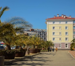 Апартаменты стандарт с двуспальной кроватью кв. 102а в Deluxe apartments
