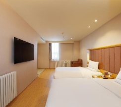 Двухместный номер Comfort 2 отдельные кровати в JI Hotel Harbin Zhongyang Street Youyi Road