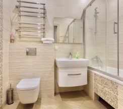 Двухместный номер Deluxe с балконом и с красивым видом из окна двуспальная кровать в Апартаменты on Repina 4 lux