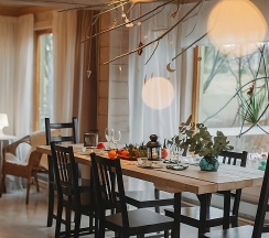 Вилла Deluxe Премиум 220 Flora/ Maki/ More vnutri в Country Resort Skokovo park