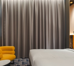 Представительский Твин с видом на город в Maidens Hotel Moscow