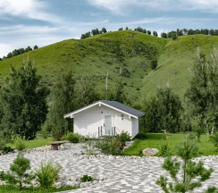 Шале c двумя раздельными кроватями 1-я линия в Маральник Altai Palace