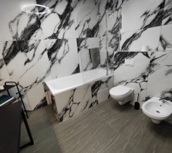 Апартаменты с 3 комнатами с балконом и с красивым видом из окна в Апарт-отель Residence Graphite