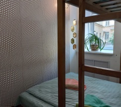 Трехместный номер. Классический. 1 двуспальная, 1 односпальная кровати в Лидваль