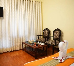 Двухместный номер Standard с красивым видом из окна двуспальная кровать в Green View by Green Tree Hotels