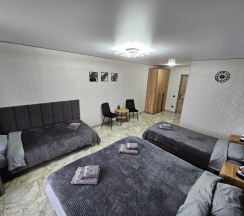 Четырёхместный номер Standard с красивым видом из окна в Шале