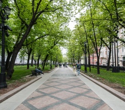 Апартаменты Premium с 3 комнатами с красивым видом из окна в GM Apartments