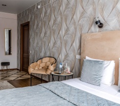 Двухместный номер Делюкс с двуспальной кроватью в Наш