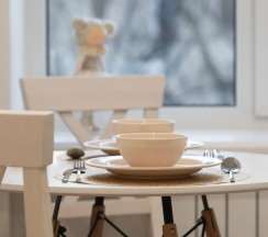 Четырёхместные апартаменты Standard с балконом и с красивым видом из окна в Апартаменты Выборгские истории