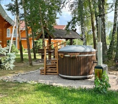 Двухэтажный дом с 4-мя спальнями и бочкой Фурако в Агропарк Ясенево