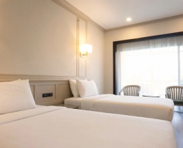 Двухместный номер Deluxe 2 отдельные кровати в Pinnacle Grand Jomtien Resort and Beach Club