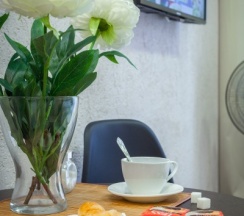 Апартаменты стандарт с двуспальной кроватью в Leohotels Мануфактура