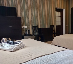 Стандартный двухместный номер с 2 односпальными кроватями в Морской