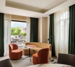 Двухместный люкс Terrace двуспальная кровать в Park Hyatt Milano