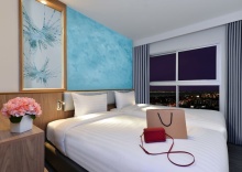 Двухместный номер Grand Deluxe с балконом 2 отдельные кровати в Centre Point Prime Hotel Pattaya