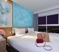 Двухместный номер Grand Deluxe с балконом 2 отдельные кровати в Centre Point Prime Hotel Pattaya