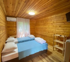 Двухместный номер Comfort с красивым видом из окна (двуспальная кровать) в Прибой