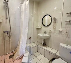Двухместный номер с одной большой кроватью (DBL) в Riverside Hotel