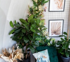 Купол с цветами в Воздух