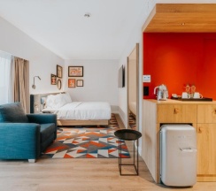 Двухместный номер двуспальная кровать в Hampton by Hilton Warsaw Reduta