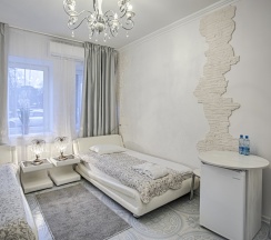 Двухместные апартаменты 1 с видом на внутренний двор 2 отдельные кровати в Exclusive Hotel&Apartments