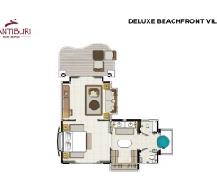 Вилла Deluxe рядом с пляжем в Отель Santiburi Koh Samui