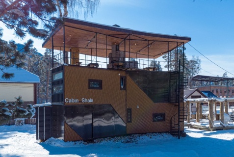 Архыз: Гостевой дом Cabin shale