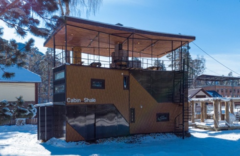 с. Архыз: Гостевой дом Cabin shale