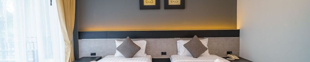 Двухместный номер Deluxe с видом на бассейн 2 отдельные кровати в Lhc Hotel And Resort