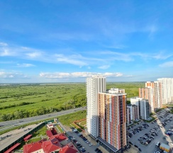 1-комнатные апартаменты студия Солотчинское 4к2 в Kravc Group (Кравц Груп) на шоссе Солотчинское 4к2