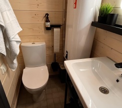 Шале улучшенное с 1 двуспальной кроватью в Ellwood Eco Village
