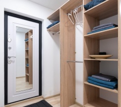 Апартаменты студия с 1 двуспальной кроватью в Prim Rooms Apartments (Прим Румс Апартменс)