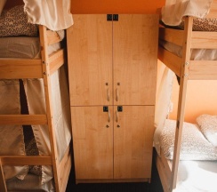 Кровать в 8-местном общем номере в Karelia hostel