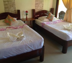 Двухместный номер Standard с видом на сад 2 отдельные кровати в Starlight Haad Rin Resort