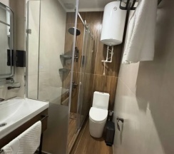 Кровать в общем номере в Villa