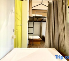 Кровать в общем номере (мужской номер) в Bayhouse Hostel Penghu