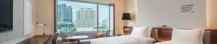 Двухместный клубный номер Standard 2 отдельные кровати в Le Meridien Bangkok