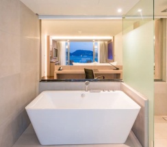 Двухместный люкс Grand Ocean двуспальная кровать в Oceanfront Beach Resort