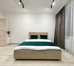 Апартаменты-студио в ЖК "ArtLine" (метро Старая деревня 5 мин.пешком) в Rauktis apartments