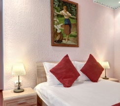 Первая категория-стандартный двухместный номер с 1 кроватью в Олимпия