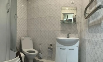 Четырёхместные апартаменты c 1 комнатой в Квартира 1к квартира в Анапе