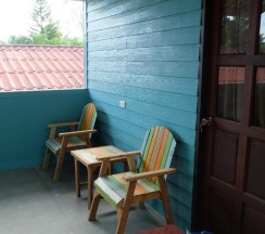 Кровать в общем номере в Captan Home