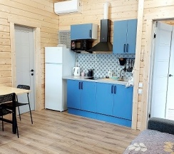 База "У Плотника" Коттедж 6+2 с камином и кондиционером в У плотника