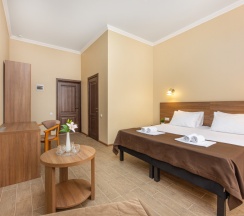 Двух местный Cтандарт + 1 доп.место без балкона в Brown hotel