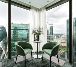 Комфорт+ для двоих в Федерации 53 этаж в Panorama city hotel