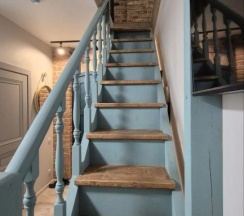 Двухместный полулюкс Мансарда двуспальная кровать в География