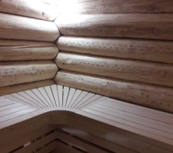 Коттедж с балконом и с красивым видом из окна в Гостевой дом