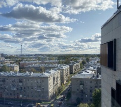 Студия ZOOM 11-13 этажи, ул. Матроса Железняка 2 в RentalSpb